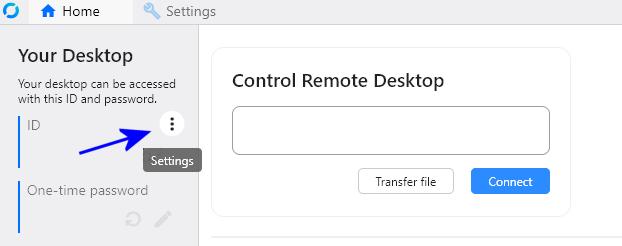 Rust Desk configuration